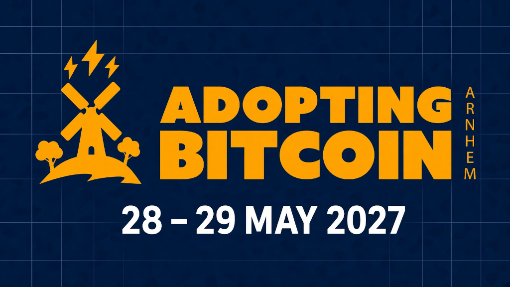 Adopting Bitcoin Arnhem 2027