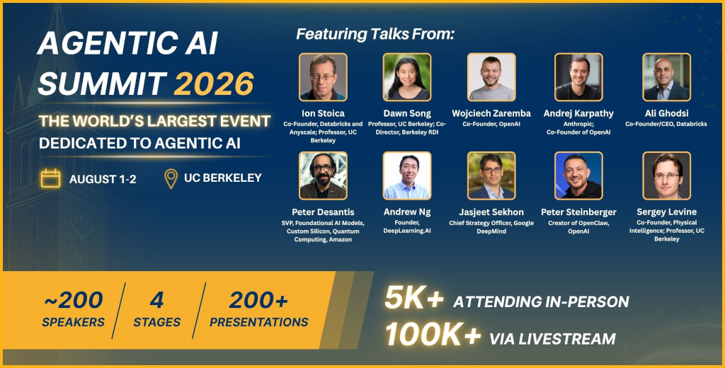 Agentic AI Summit 2026 Berkeley
