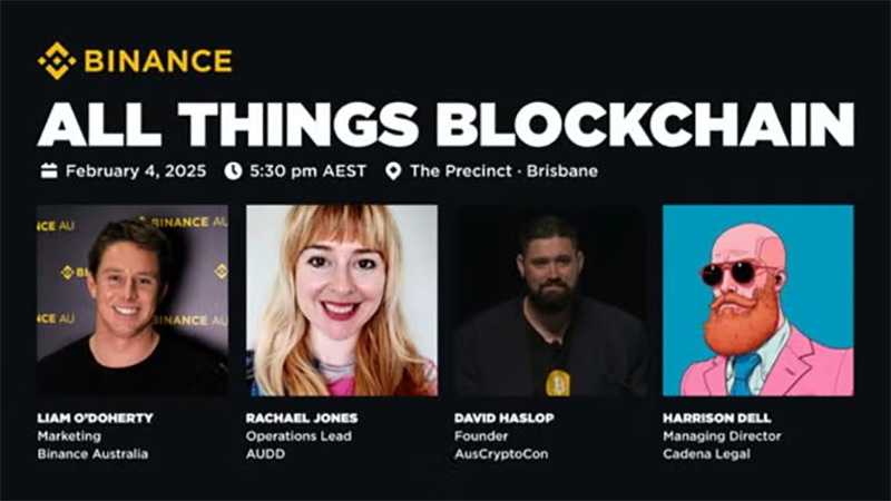 All Things Blockchain - Outlook and Trends for the Aussie Crypto Industry in 2025!