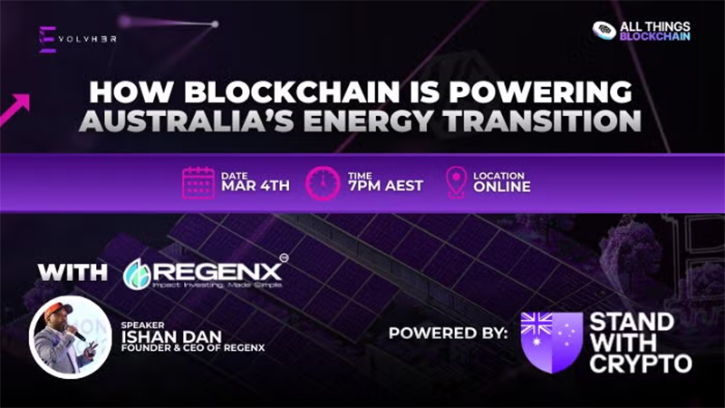 All Things Blockchain Webinar - How Blockchain Is Powering Australia’s Energy Transition
