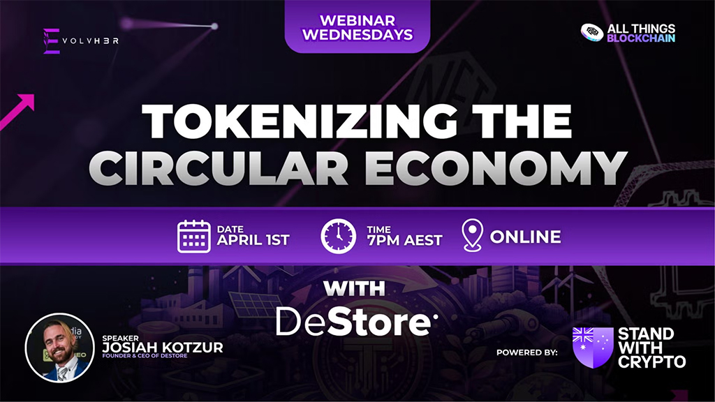 All Things Blockchain Webinar - Tokenizing the Circular Economy