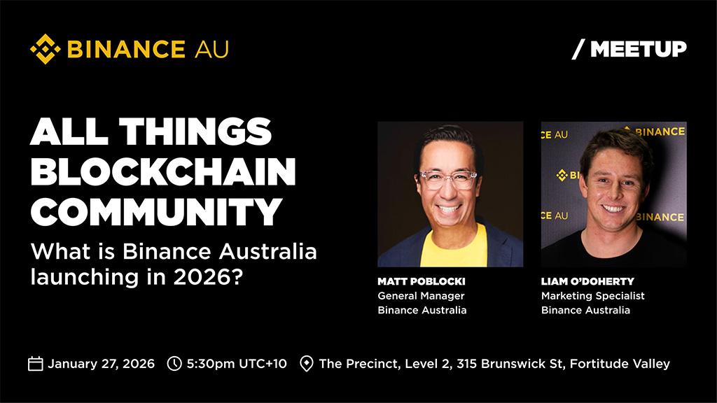 All Things Blockchain Community Meetup with Binance!