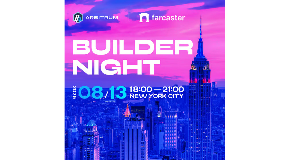 Arbitrum Farcaster Builder Night @ Ethereum NYC 2025