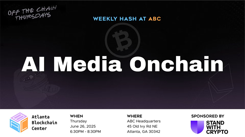 Atlanta Blockchain Center - AI Media Onchain