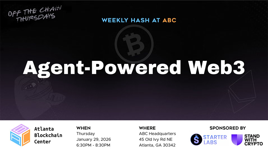 Atlanta Blockchain Center - Agent-Powered Web3