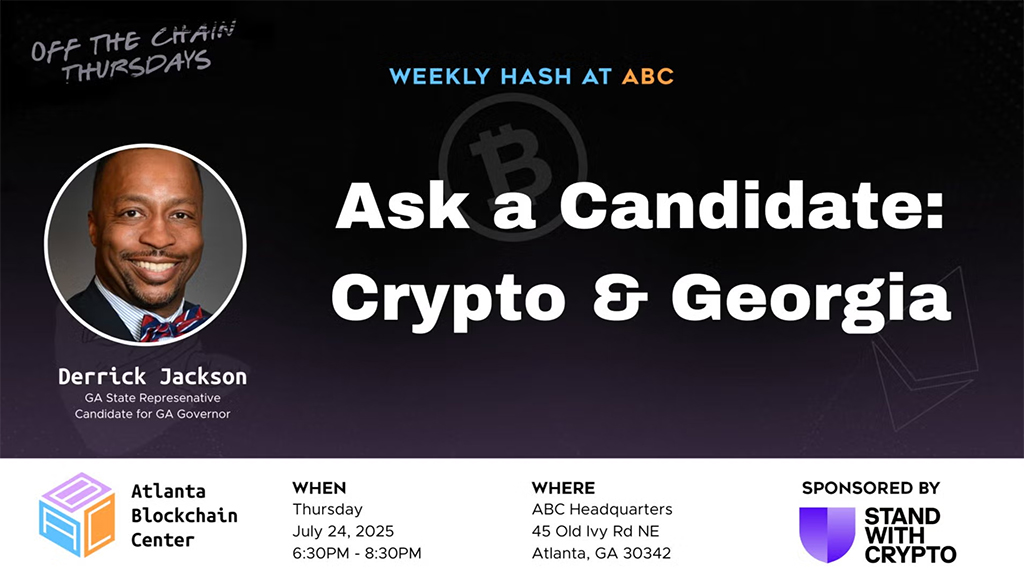 Atlanta Blockchain Center - Ask a Candidate