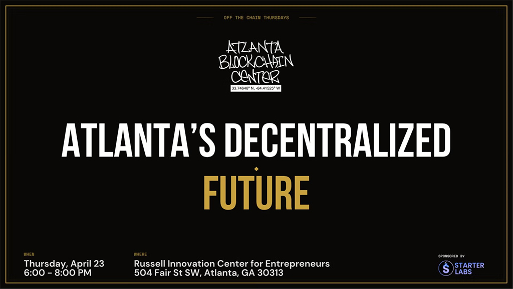 Atlanta Blockchain Center - Atlanta's Decentralized Future