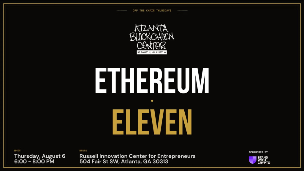 Atlanta Blockchain Center - Ethereum Eleven