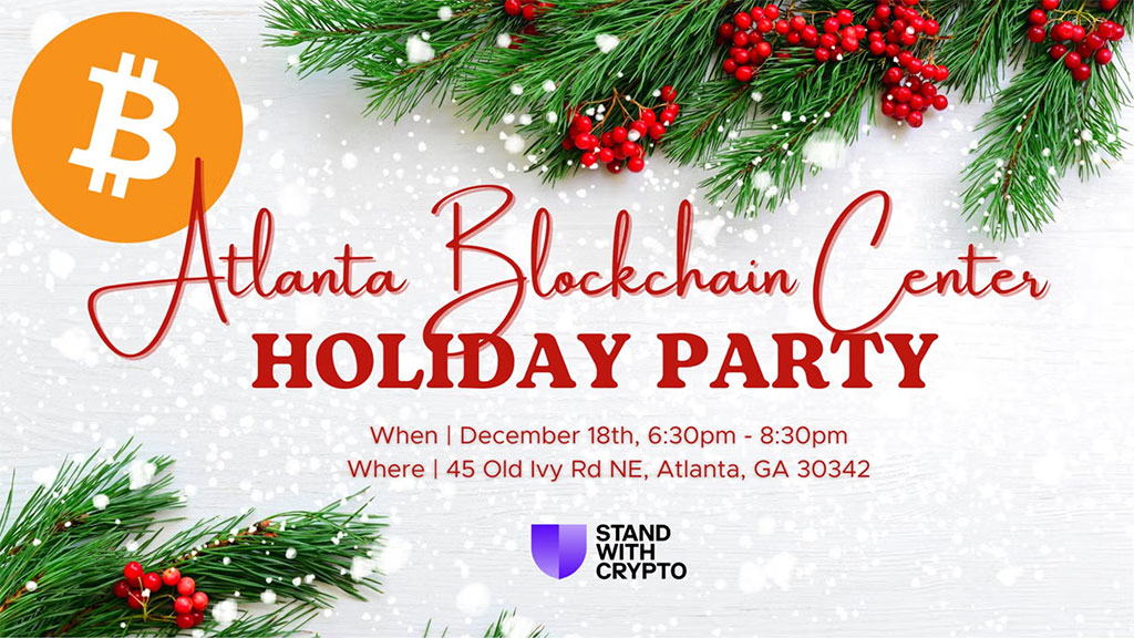 Cryptmas at the Atlanta Blockchain Center