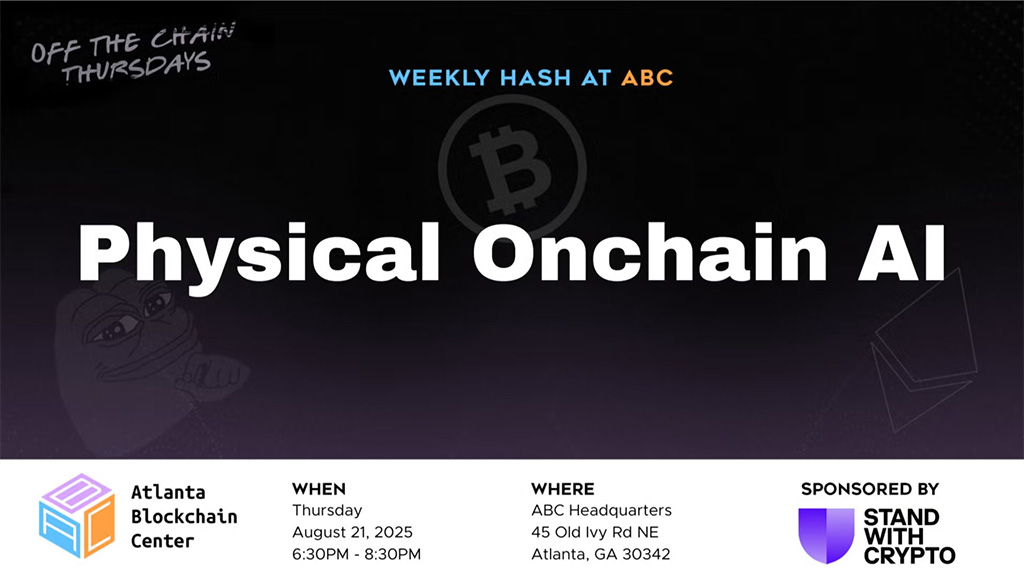 Atlanta Blockchain Center - Physical Onchain AI