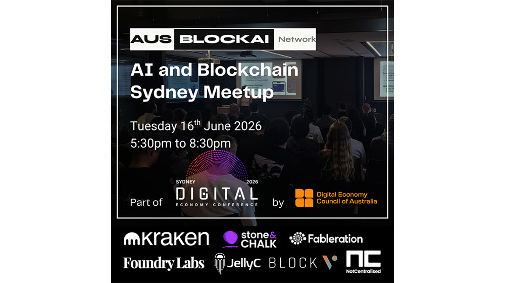Aus Blockchain & AI Network Sydney Meetup
