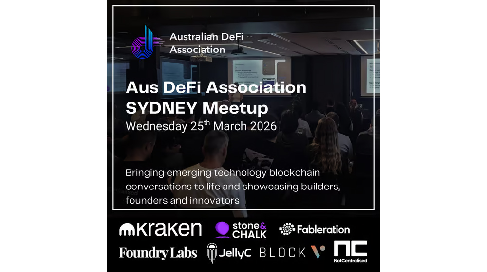 Aus DeFi Association Sydney Meetup