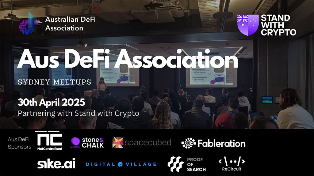Aus DeFi Association Sydney Meetup