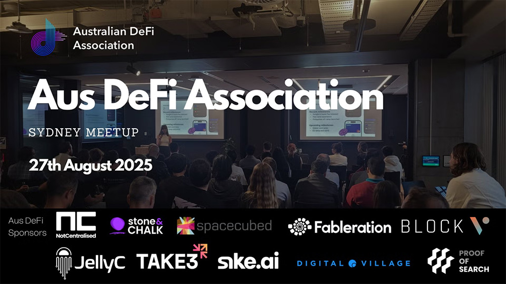 Aus DeFi Association Sydney Meetup