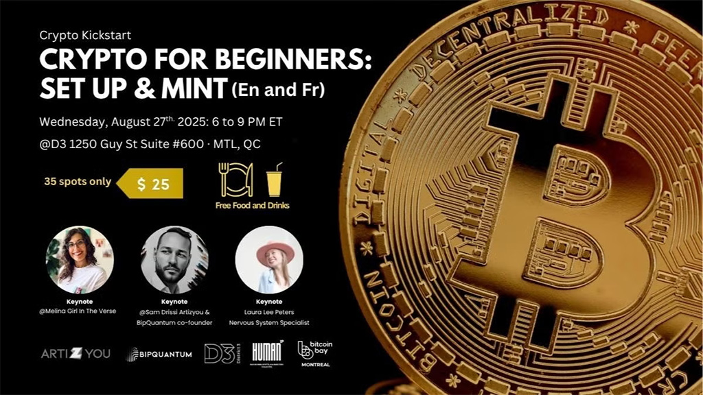 Bitcoin Bay Montréal - Crypto For Beginners