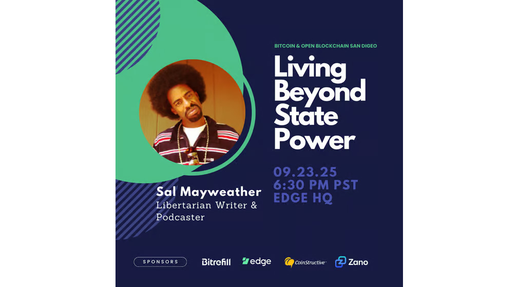 Bitcoin & Open Blockchain San Diego - Fireside Chat with Sal The Agorist