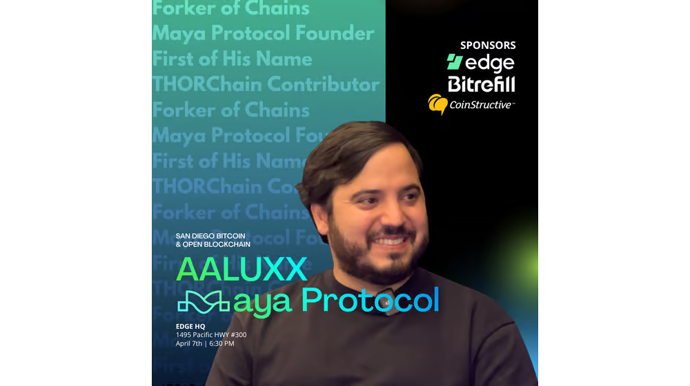 Bitcoin & Open Blockchain San Diego with Aaluxx