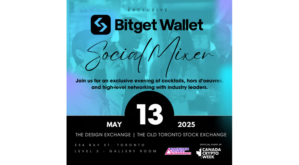 Bitget Wallet Social Mixer @ Blockchain Futurist Conference 2025