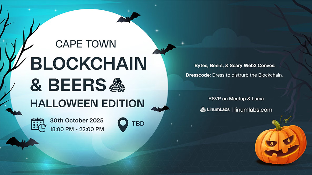 Blockchain & Beers Cape Town - Halloween Edition