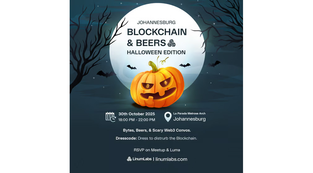 Blockchain & Beers Johannesburg - Halloween Edition