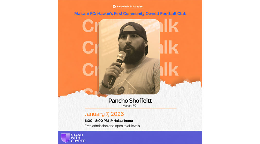 Blockchain in Paradise Talk Story Session - Poncho Schoffiet & Makani FC