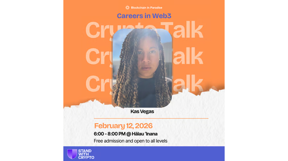 Blockchain in Paradise Talk Story Session - Careers in Web3