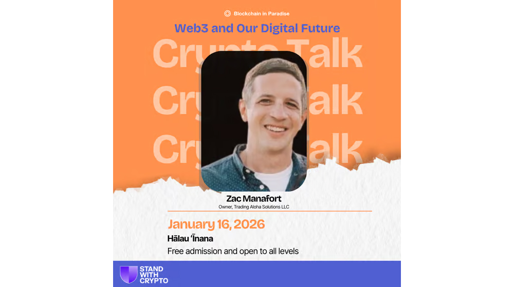 Blockchain in Paradise Talk Story Session - Zac Manafort