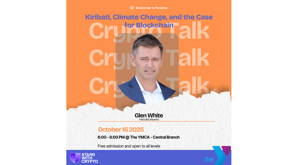 Blockchain in Paradise Talk Story Sessions - Glen White