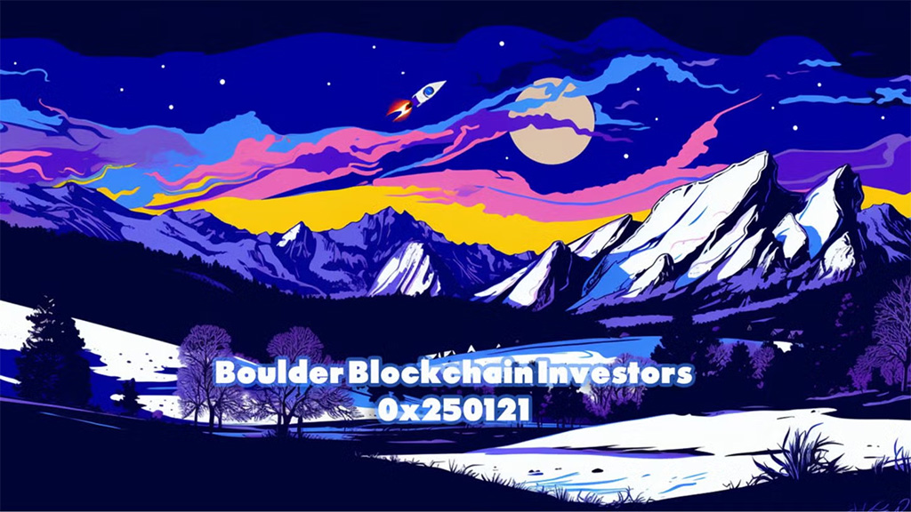 Boulder Blockchain Investors Meetup - Jan'25