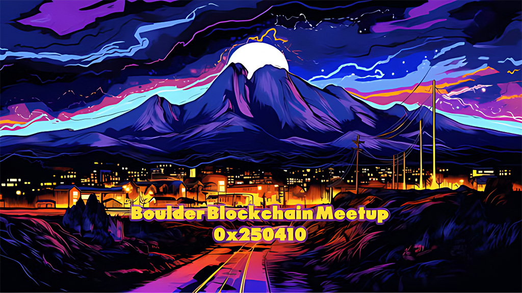 Boulder Blockchain Meetup - Apr'25