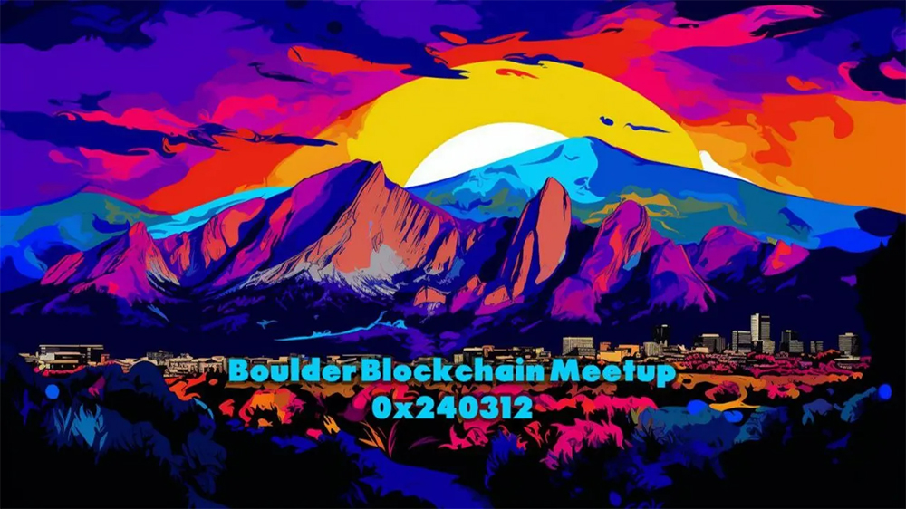 Boulder Blockchain Meetup March 2024 » Crypto Events