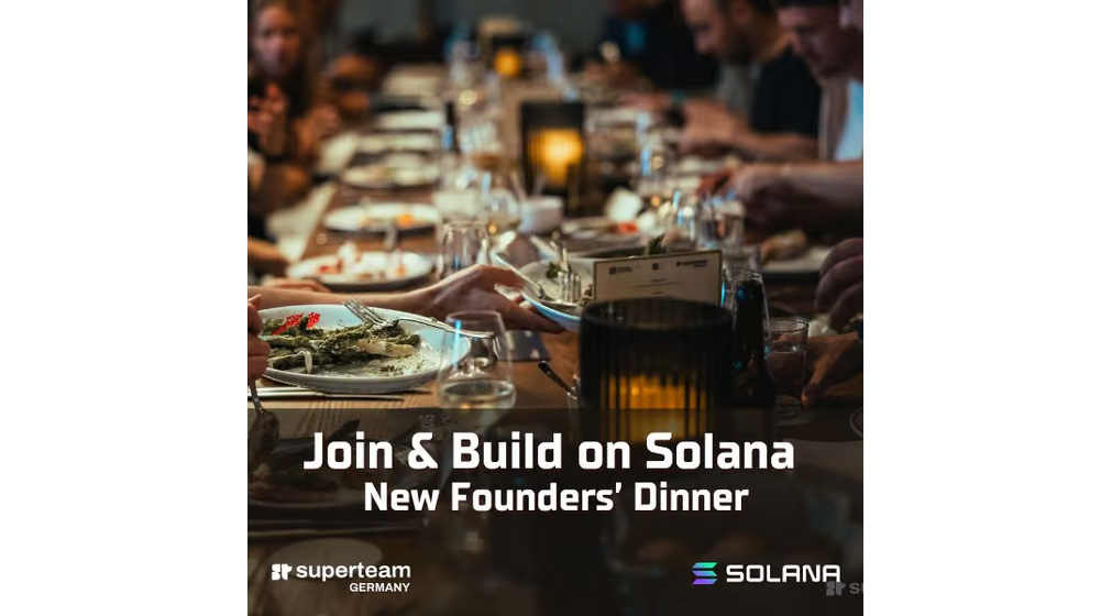 Build on Solana - Superteam Germany Founders' Dinner