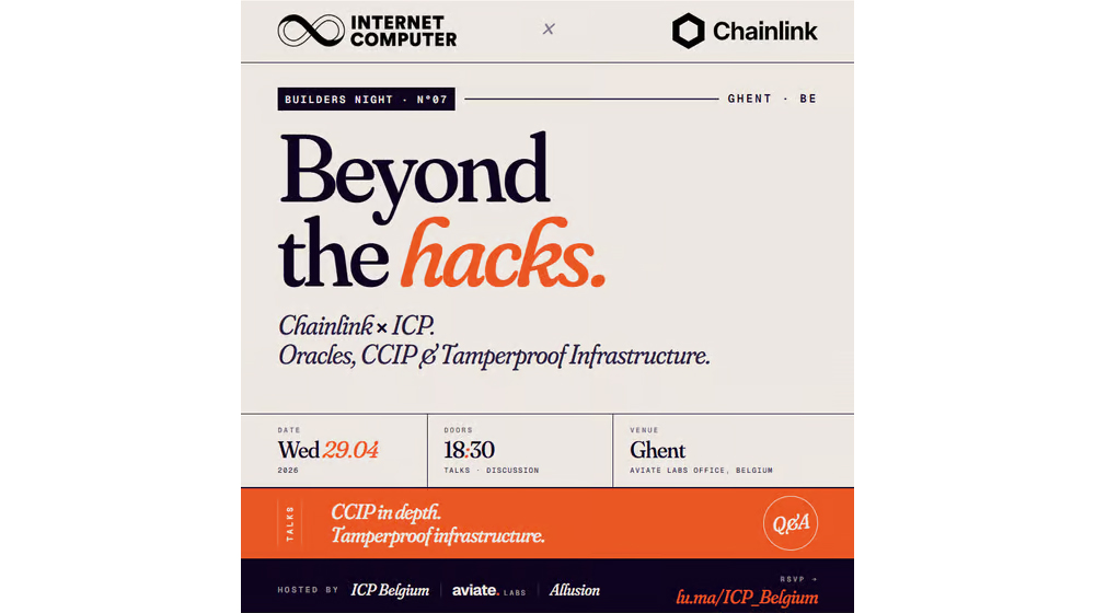 Builders Night Ghent - Beyond the hacks