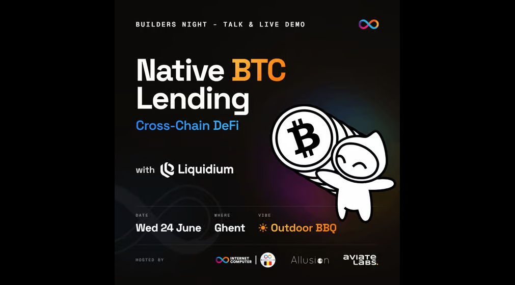 Builders Night Ghent - Native BTC Lending