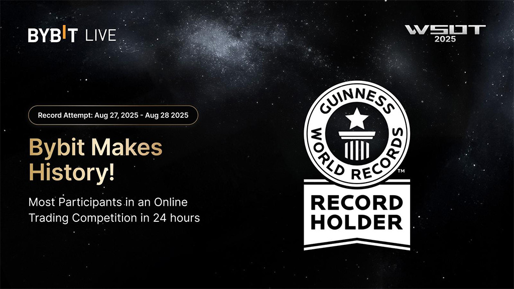 Bybit’s WSOT Achieves New GUINNESS WORLD RECORDS