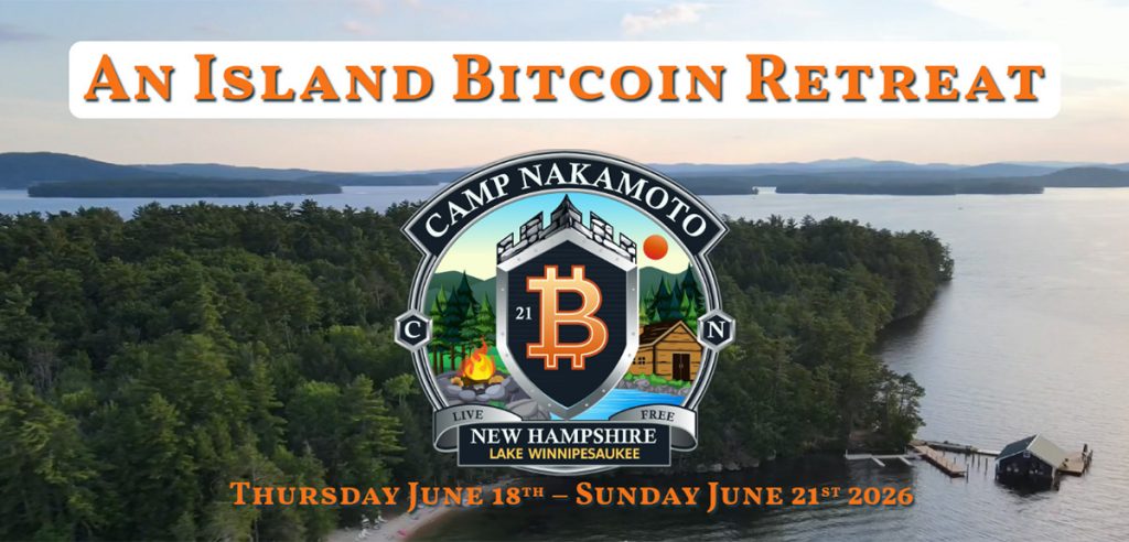 Camp Nakamoto 2026 - An Island Bitcoin Retreat