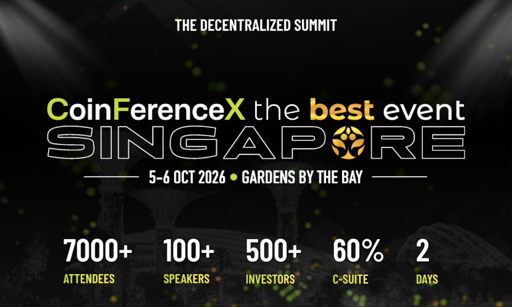 CoinFerenceX The Best Event Singapore 2026