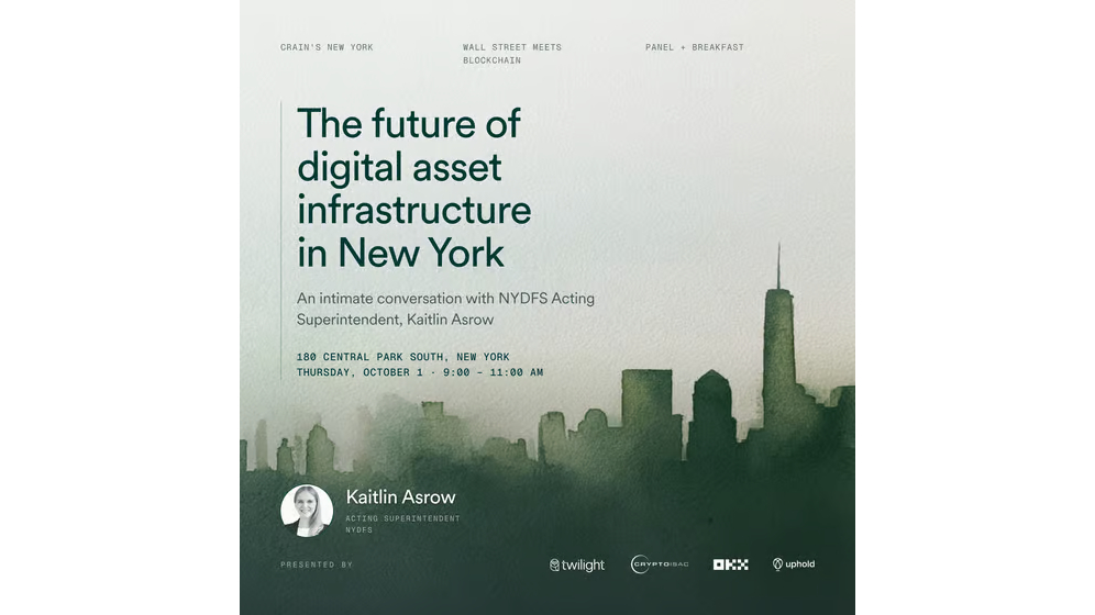 Crain's New York Business - Wall Street Meets Blockchain