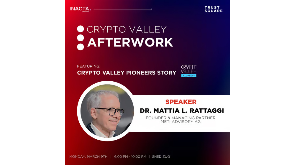 Crypto Valley Pioneers Story by Dr. Mattia L. Rattaggi
