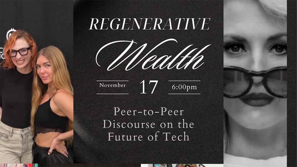 CryptoMondays Austin - Regenerative Wealth