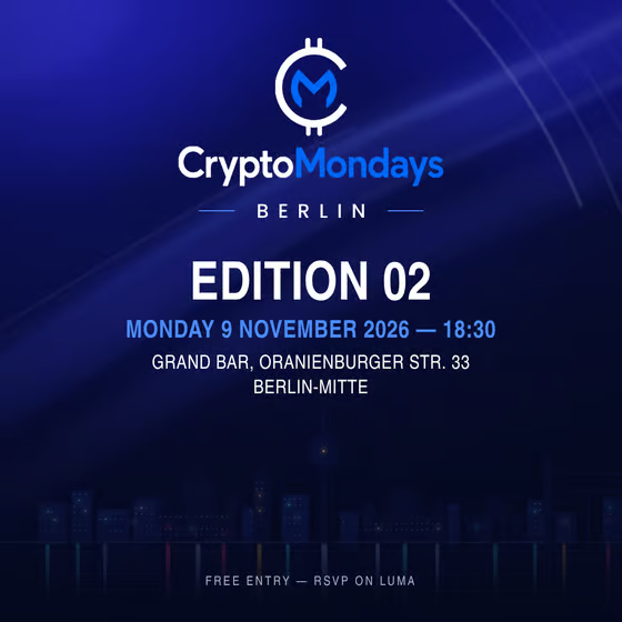 CryptoMondays Berlin