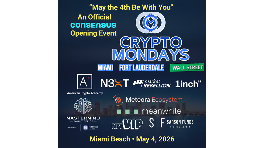 CryptoMondays Consensus 2026