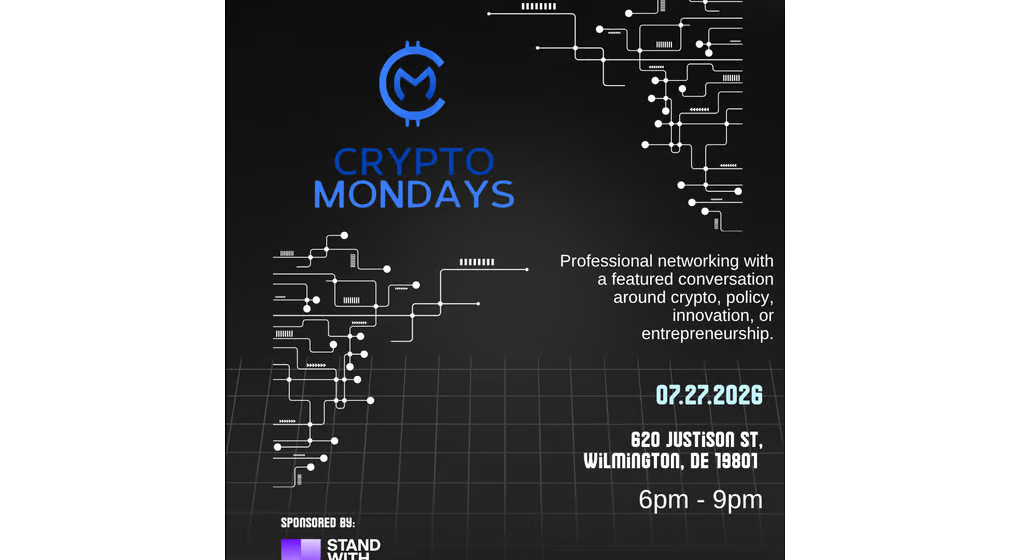 CryptoMondays Delaware Inaugural Meetup
