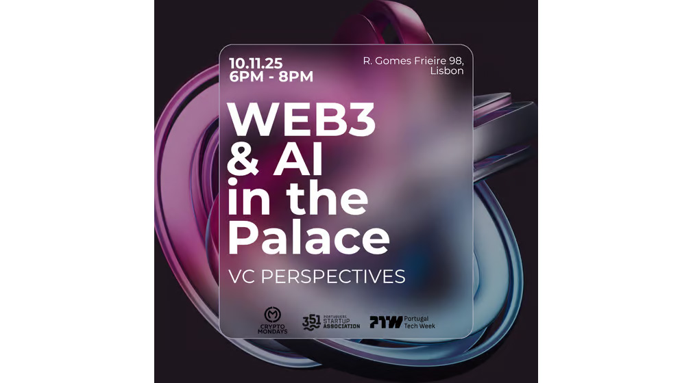 CryptoMondays Lisbon: WEB3 & AI AI in the Palace