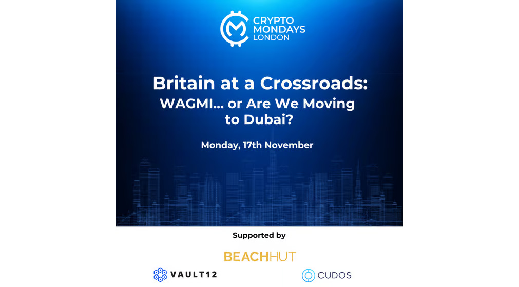 CryptoMondays London - Britain at a Crossroads