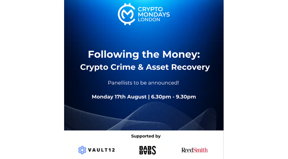 CryptoMondays London — Following the Money