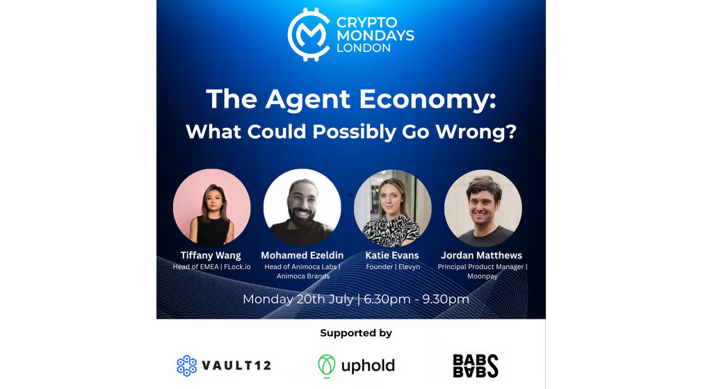 CryptoMondays London - The Agent Economy