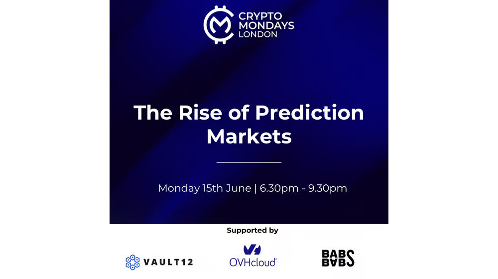 CryptoMondays London - The Rise of Prediction Markets