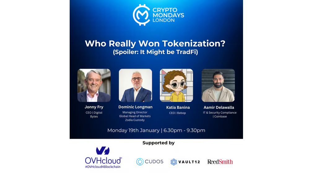 CryptoMondays London - Who Really Won Tokenization