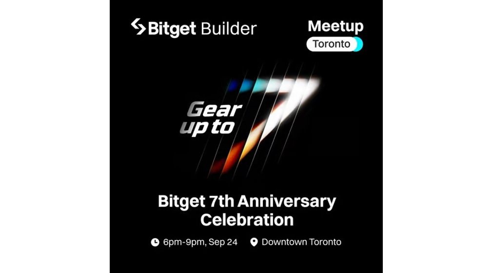 CryptoMondays Toronto - Bitget 7th Anniversary Celebration